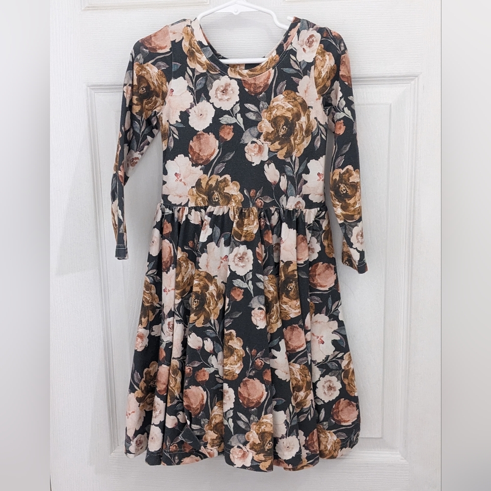 Floral Long sleeve Dress